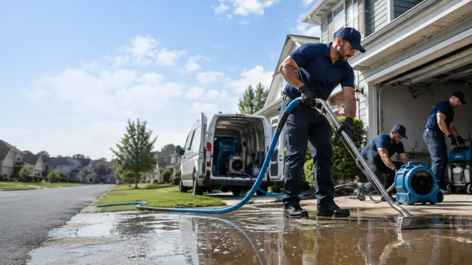 Flood Damage Restoration in Lehigh, OK